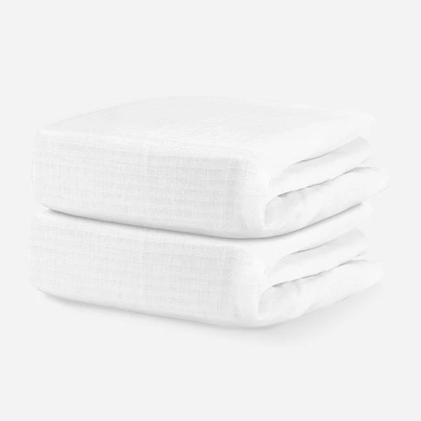 Breathable Organic Mini Crib Sheets (2 Pack, Fits SlumberTot) - Image 11
