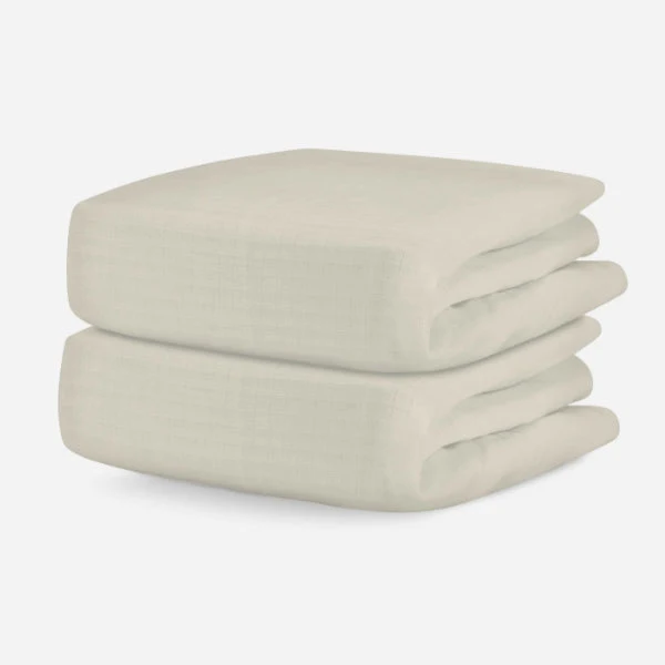 Breathable Organic Mini Crib Sheets (2 Pack, Fits SlumberTot) - Image 14