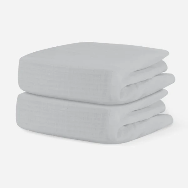 Breathable Organic Mini Crib Sheets (2 Pack, Fits SlumberTot) - Image 16