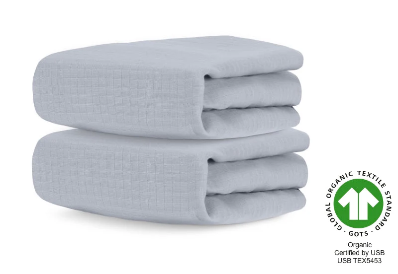 Breathable Organic Mini Crib Sheets (2 Pack, Fits SlumberTot) - Image 38