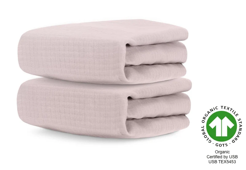 Breathable Organic Mini Crib Sheets (2 Pack, Fits SlumberTot) - Image 47