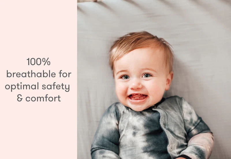 Breathable Organic Mini Crib Sheets (2 Pack, Fits SlumberTot) - Image 50