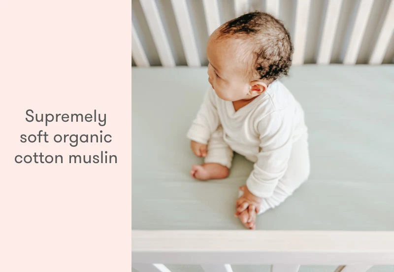 Breathable Organic Mini Crib Sheets (2 Pack, Fits SlumberTot) - Image 51