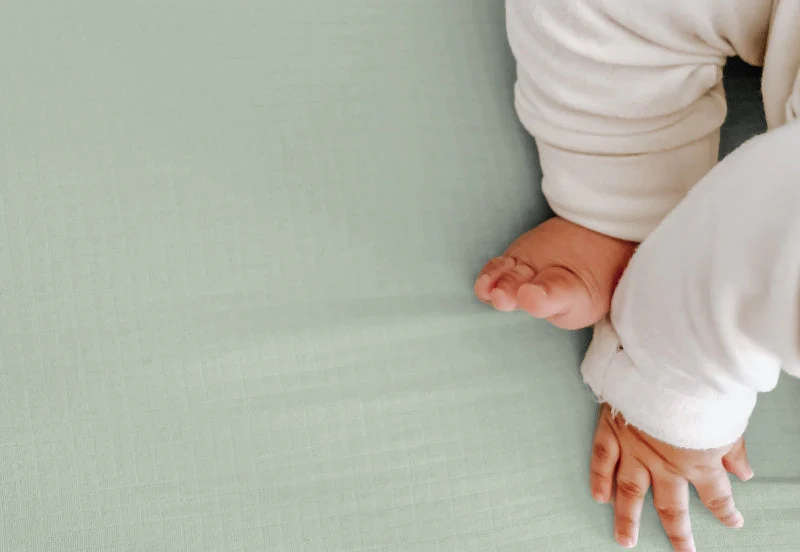 Breathable Organic Mini Crib Sheets (2 Pack, Fits SlumberTot) - Image 55