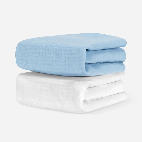 Breathable Organic Mini Crib Sheets (2 Pack, Fits SlumberTot) - Image 8