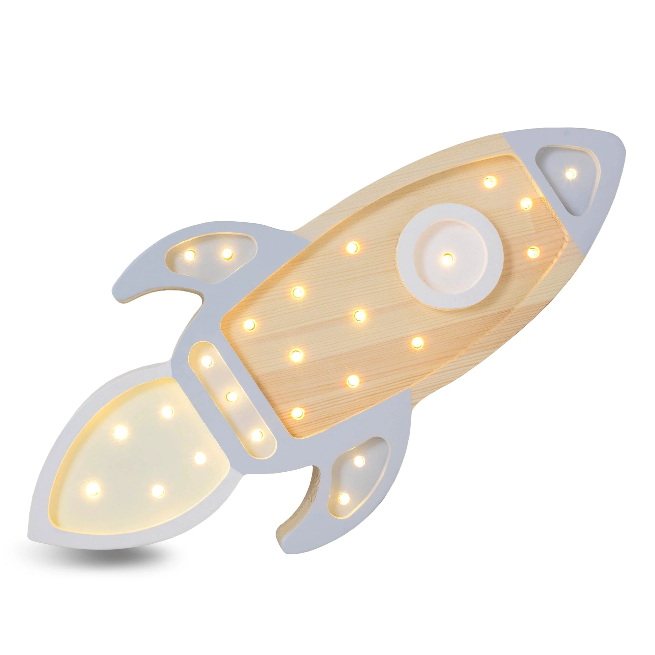 Little Lights Rocket Ship Lamp - Image 12