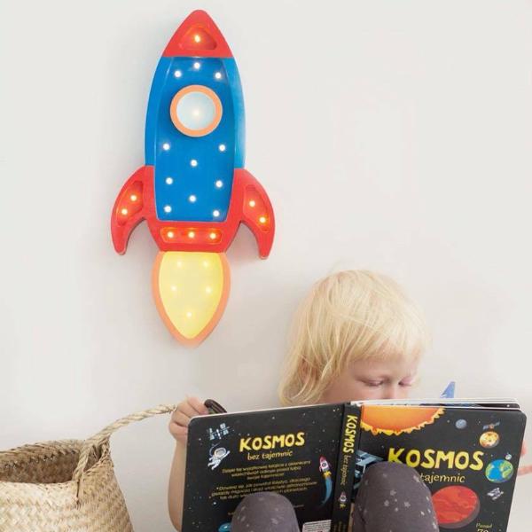 Little Lights Rocket Ship Lamp - Image 2