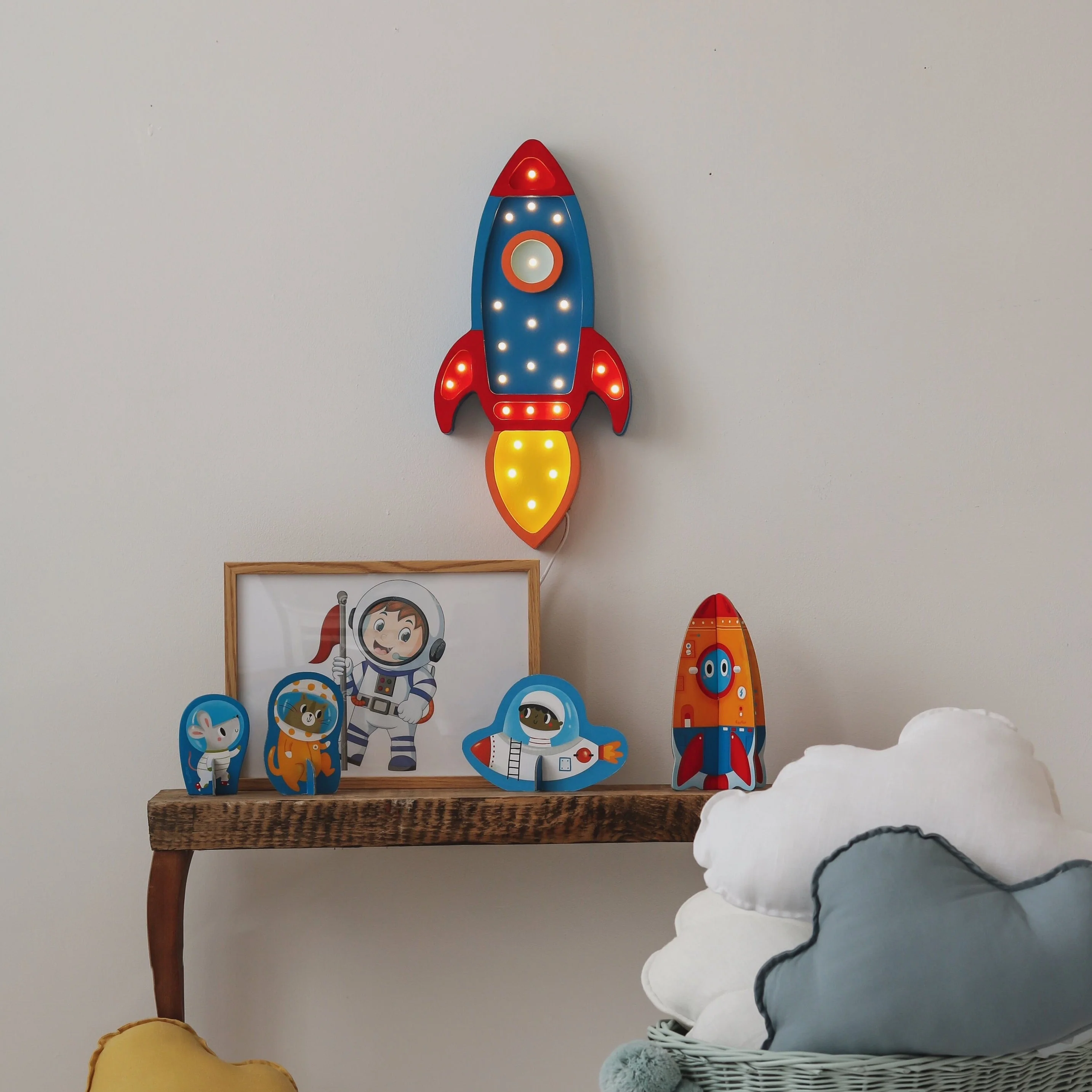 Little Lights Rocket Ship Lamp - Image 5