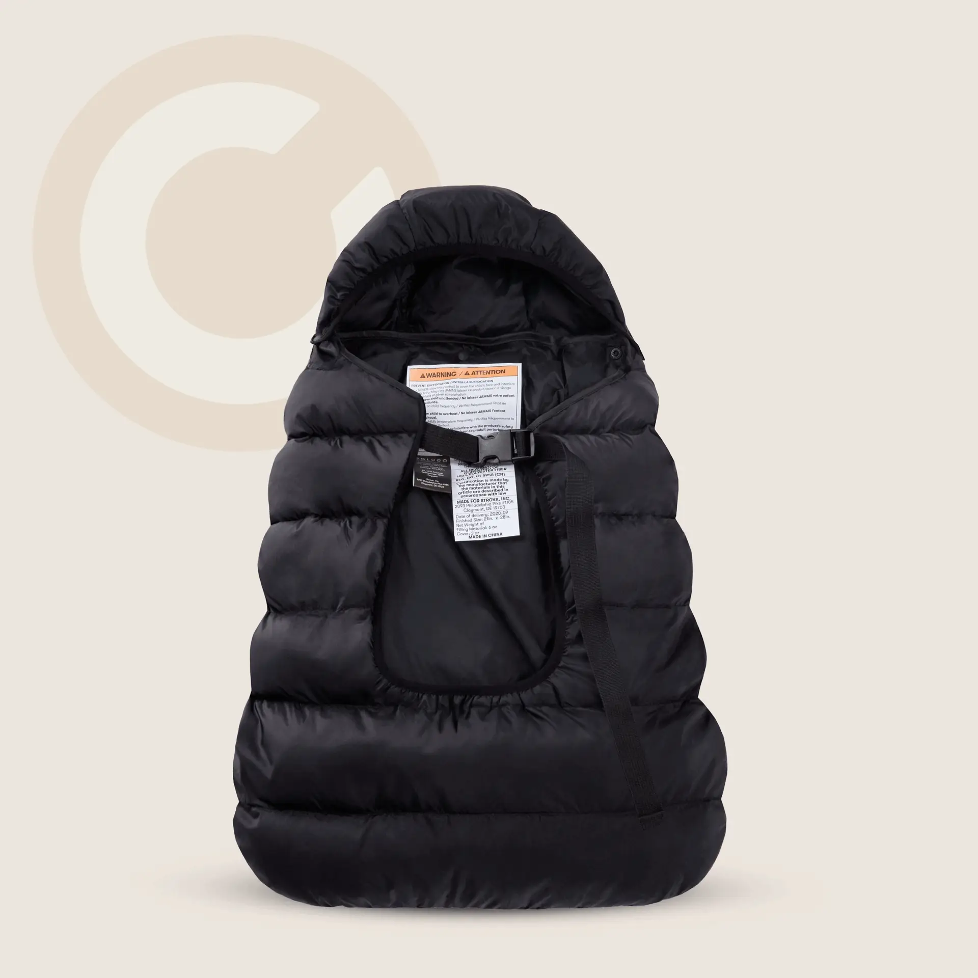 The Carrier Cozy, Cool Grey - Image 2
