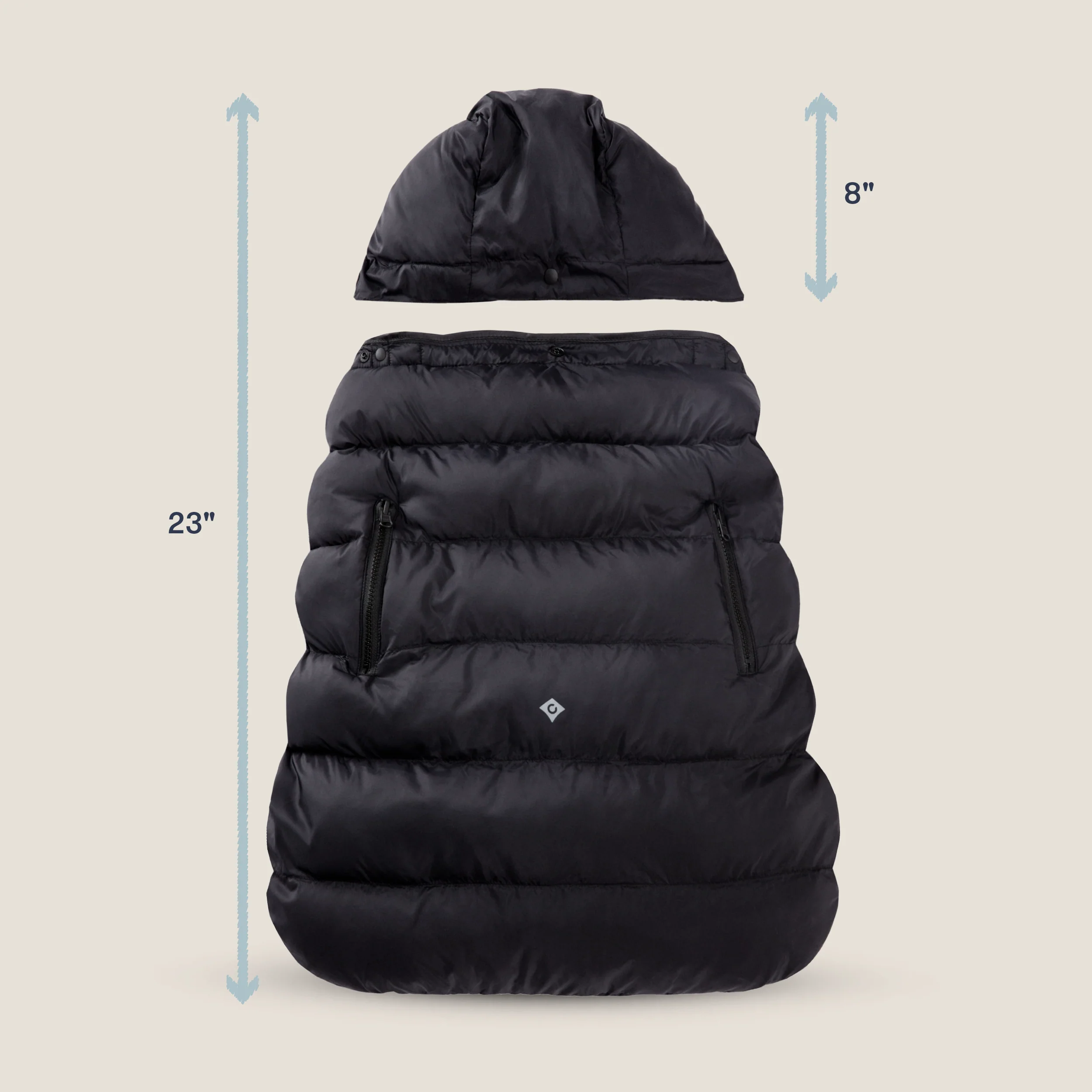 The Carrier Cozy, Cool Grey - Image 4