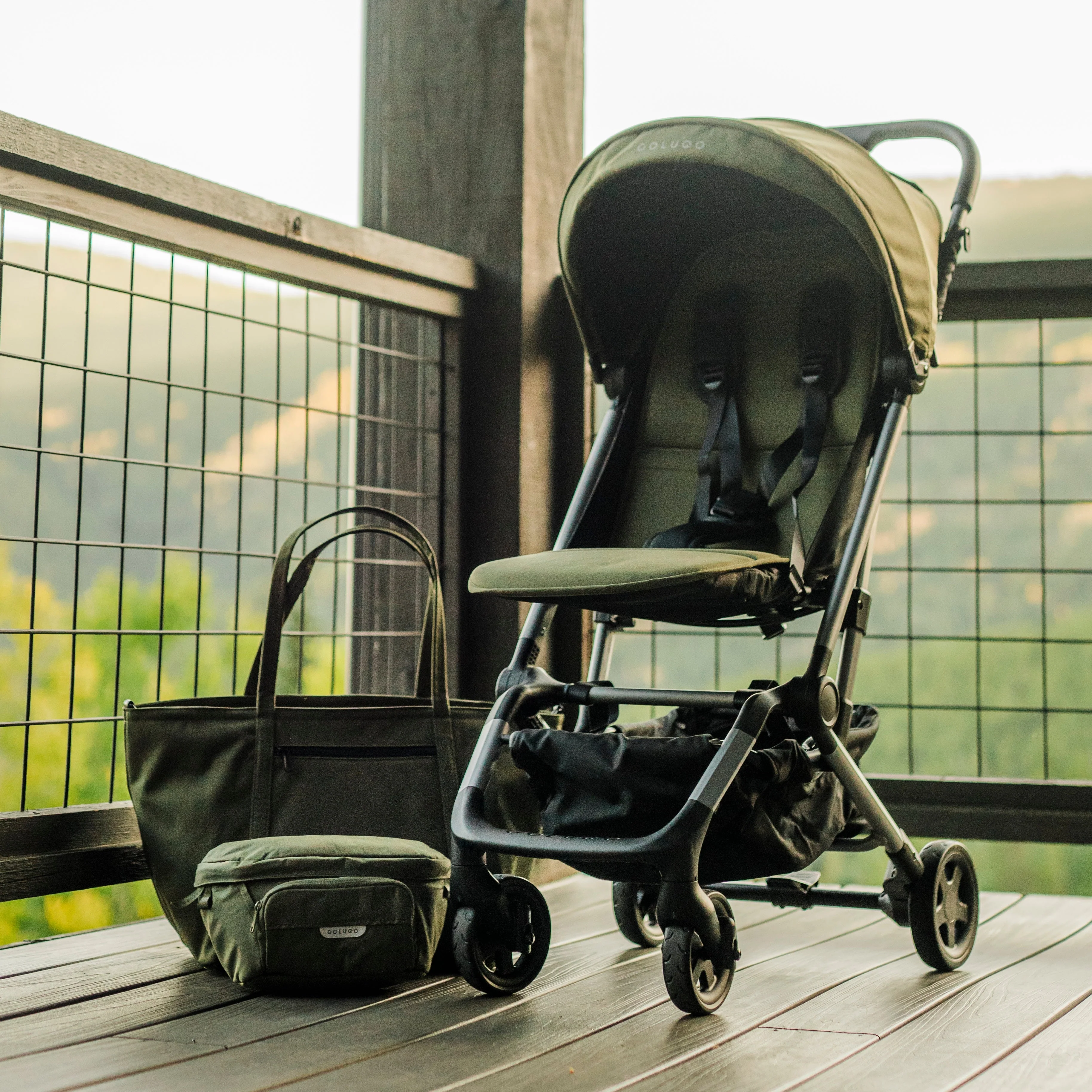 The Diaper Tote, Olive - Image 10